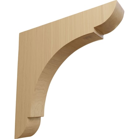 Ekena Millwork 1 3/4"W x 10"D x 10"H Large Olympic Wood Bracket, Cherry BKTW01X10X10OLCH